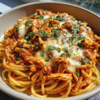 crockpot chicken spaghetti