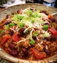 crockpot chili recipe