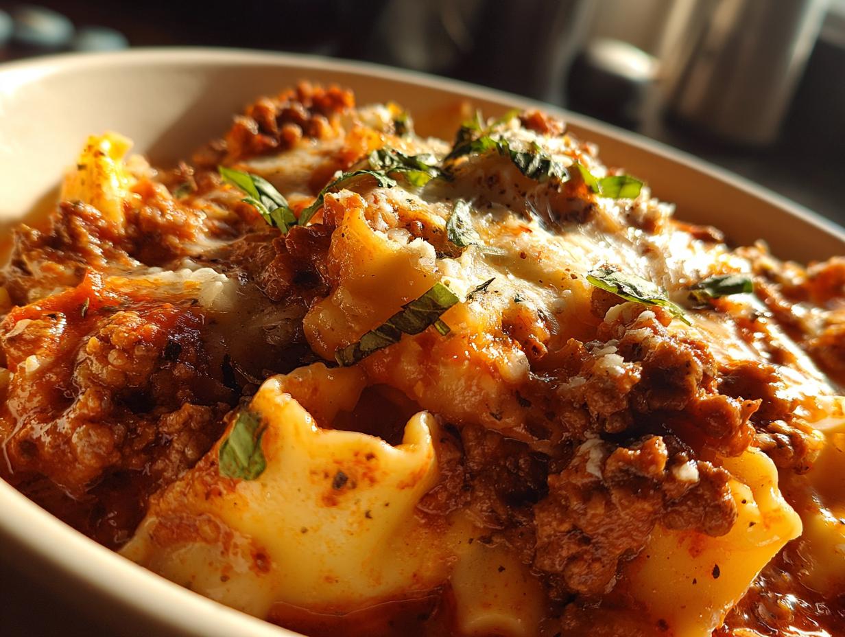 crockpot lasagna soup