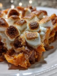 crockpot sweet potato casserole