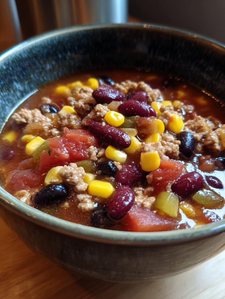 crockpot taco soup recipe - detail 1