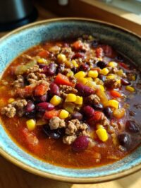crockpot taco soup recipe