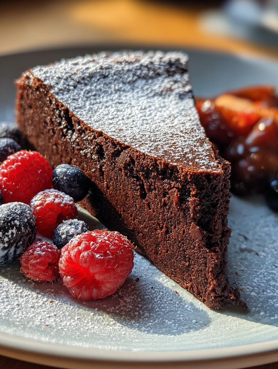 dark chocolate desserts - detail 1