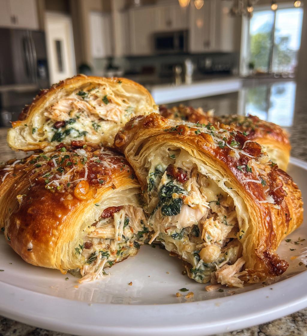 dinner ideas with croissants - detail 1