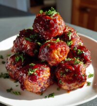 easy cranberry meatballs