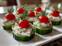 easy cucumber appetizer