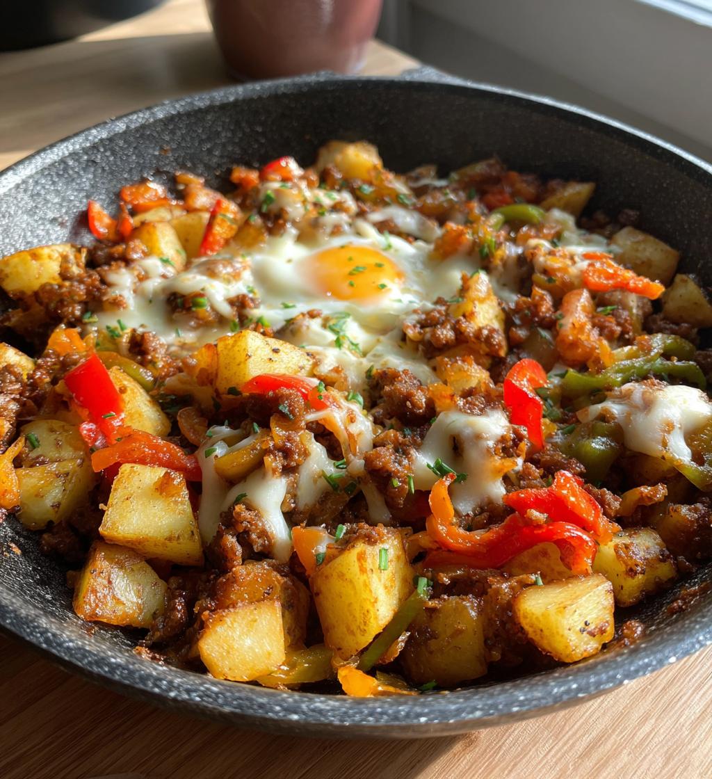 easy hamburger hash recipe - detail 1