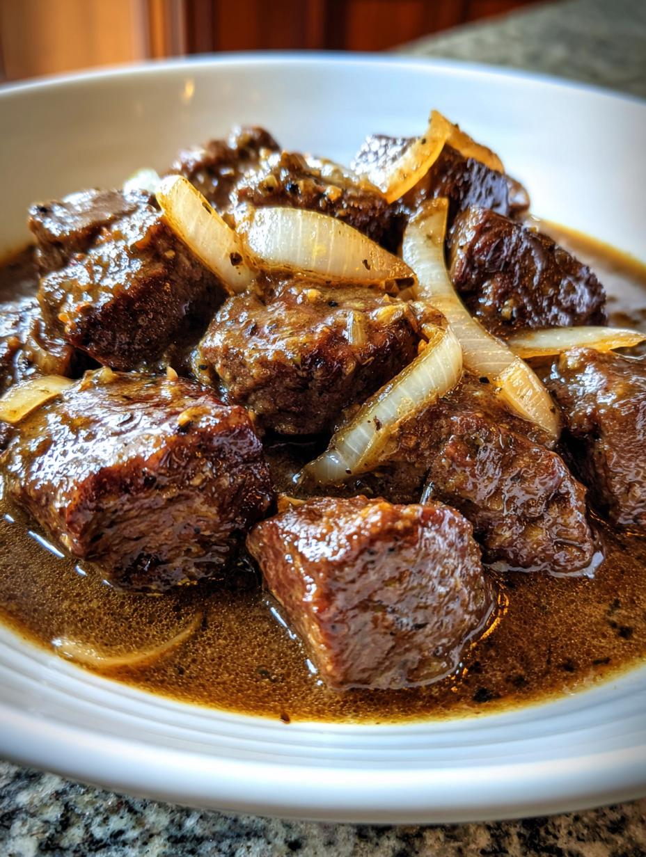 easy no peek beef tips