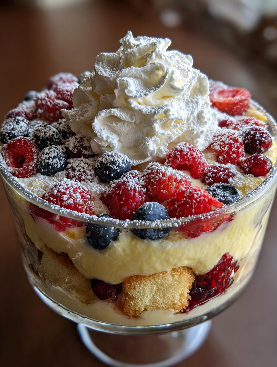 easy trifle desserts