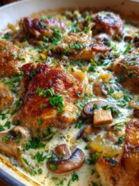 french chicken casserole a la normande