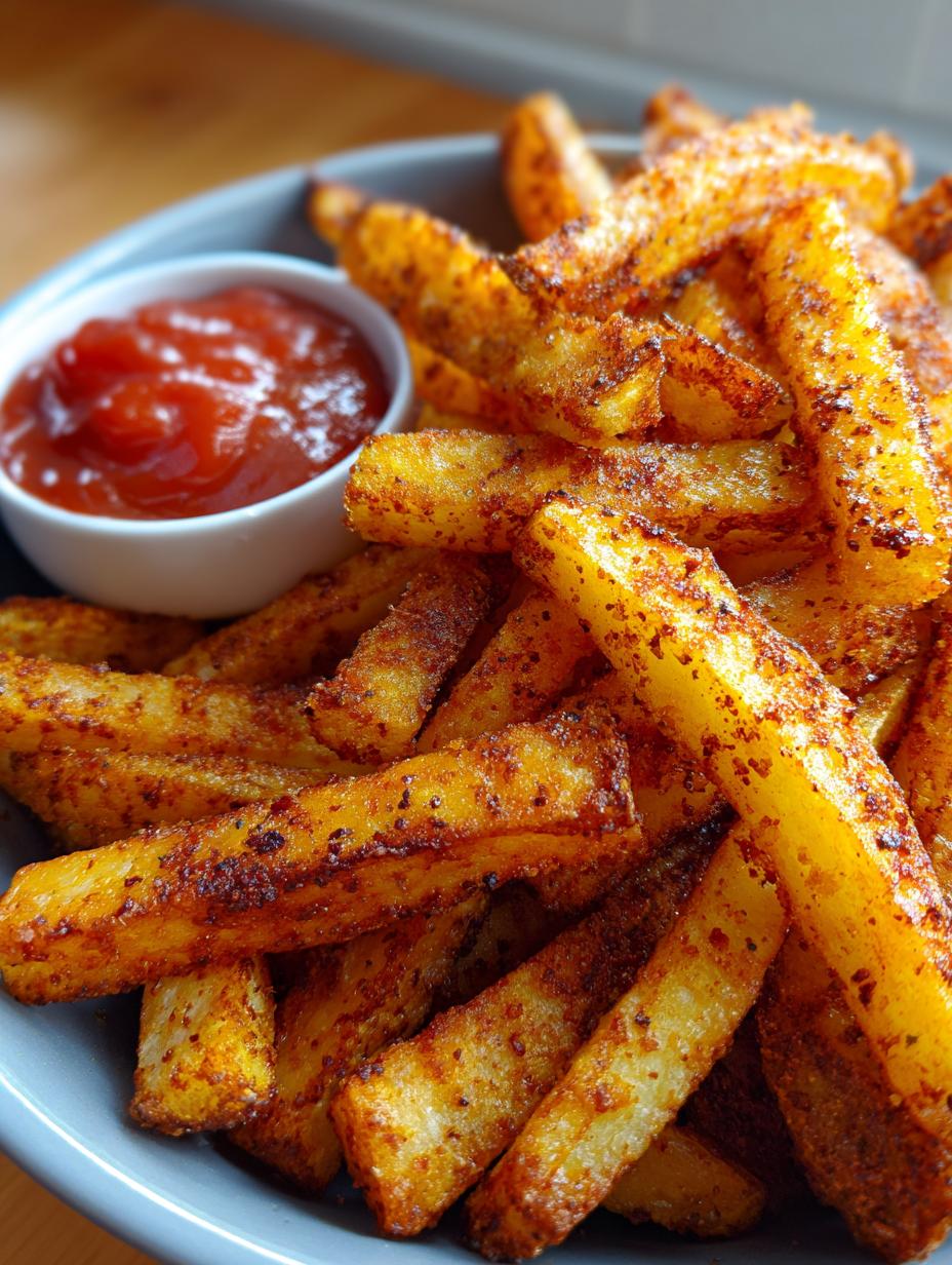 french fries in air fryer - detail 1