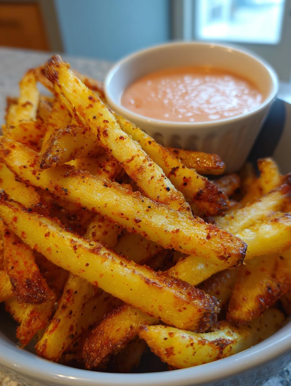 french fries in air fryer