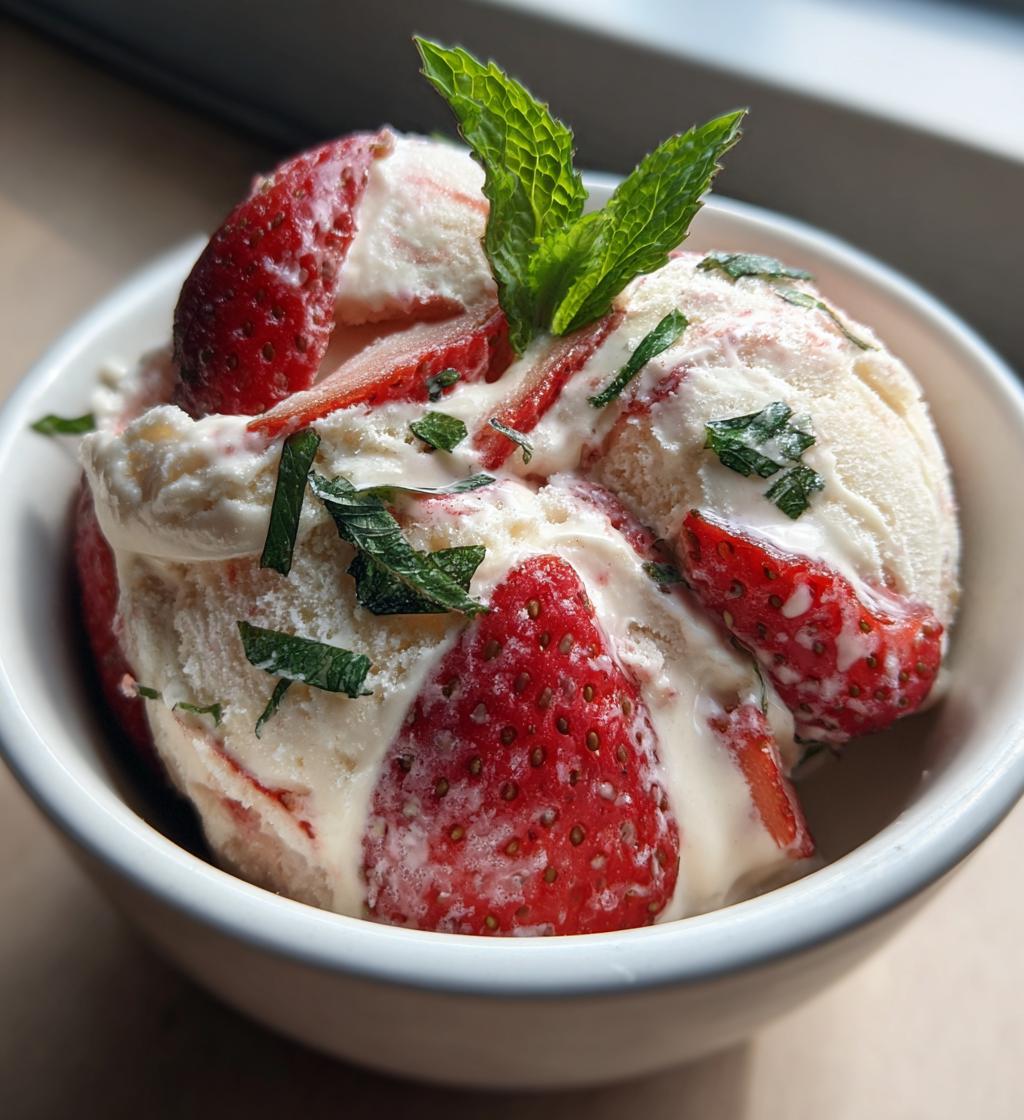 frozen strawberry desserts