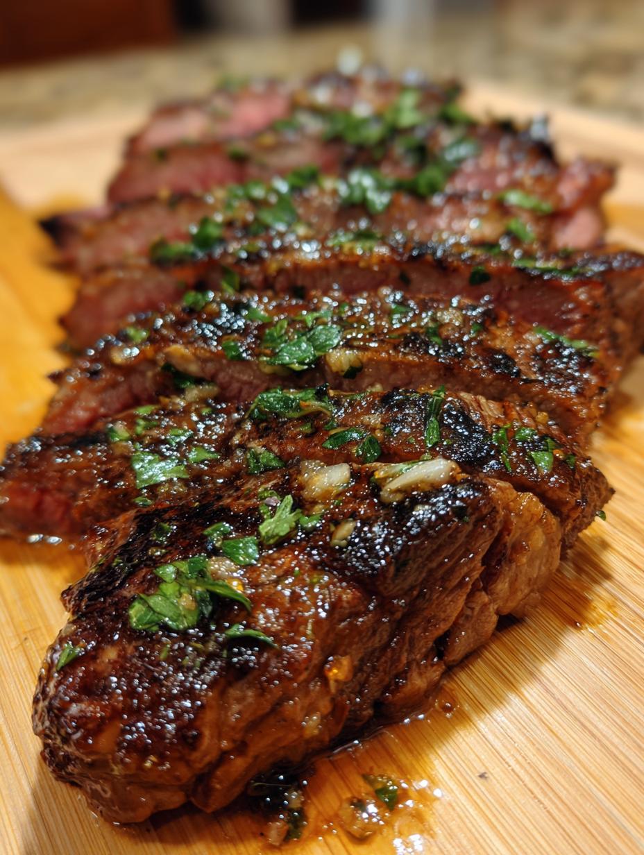 garlic butter brazilian steak - detail 1