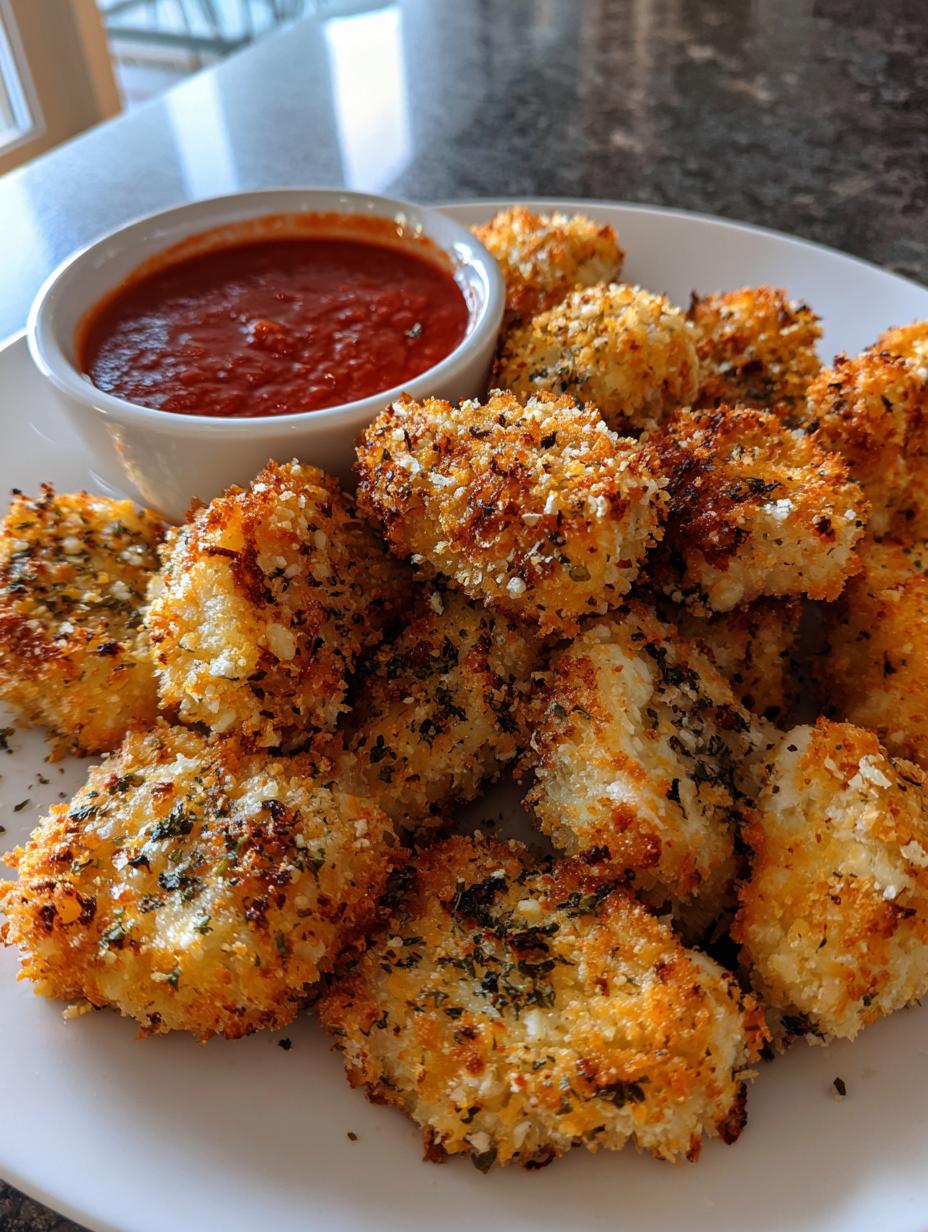 garlic parmesan chicken bites - detail 1