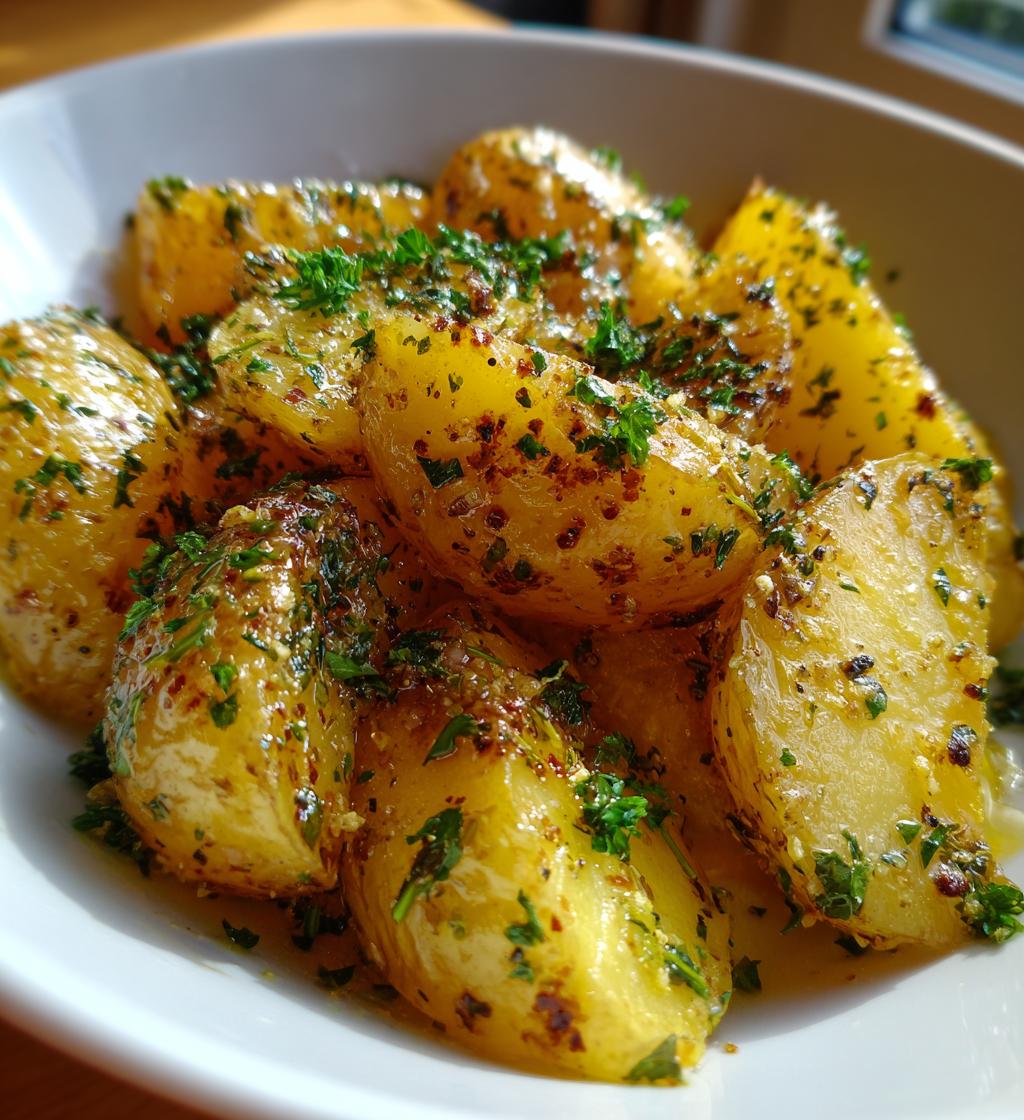 greek lemon potatoes - detail 1