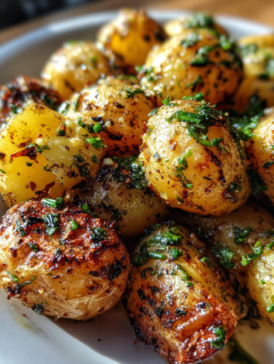 greek potatoes - detail 1