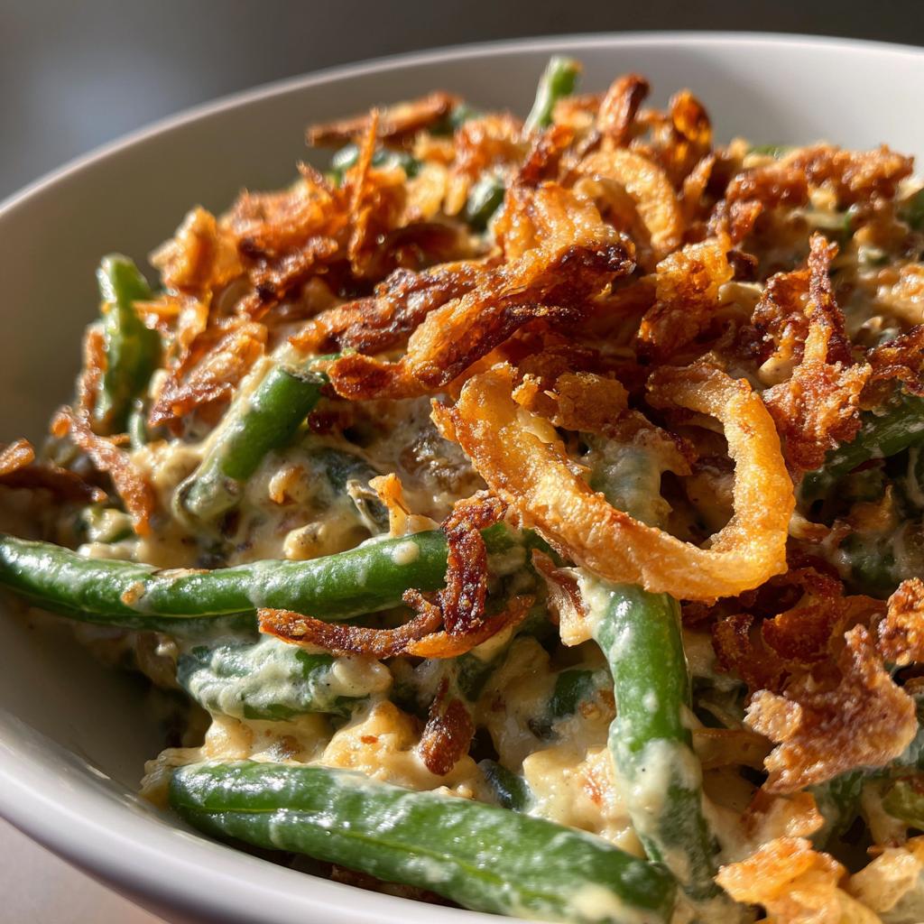 green bean casserole easy - detail 1