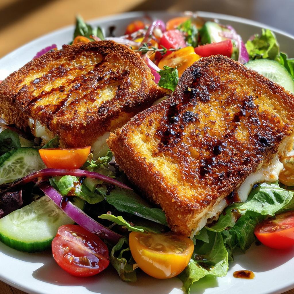 grilled cheese salad
