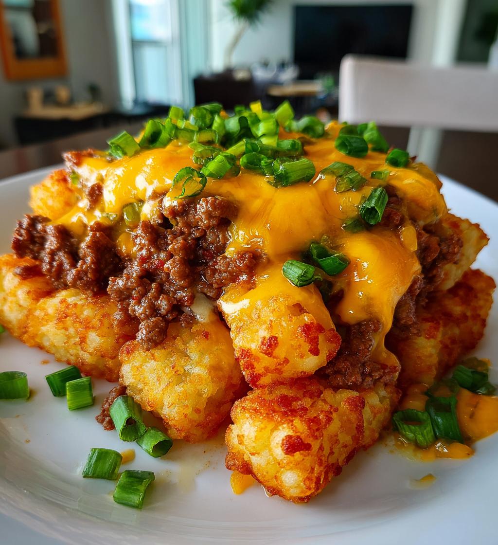 ground beef recipes tater tots - detail 1