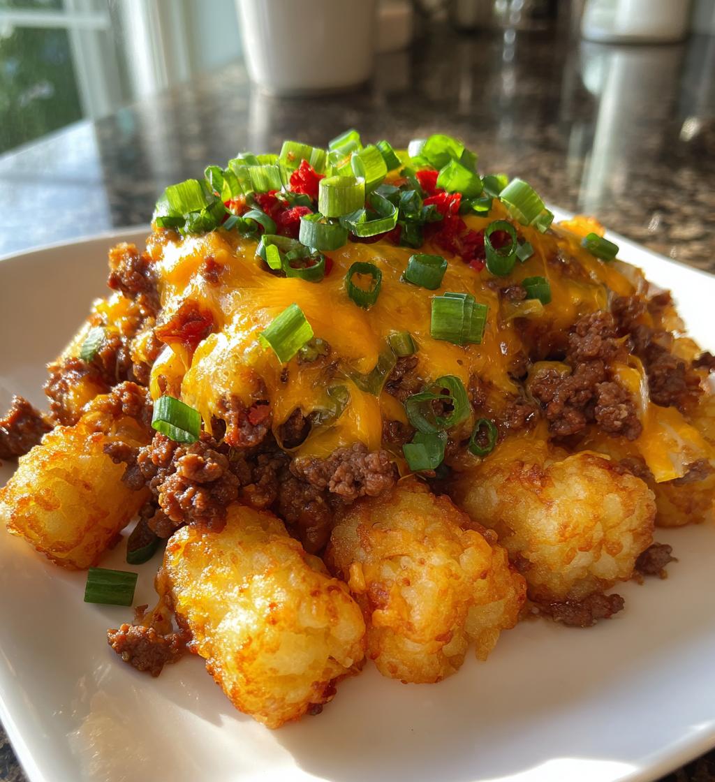 ground beef recipes tater tots