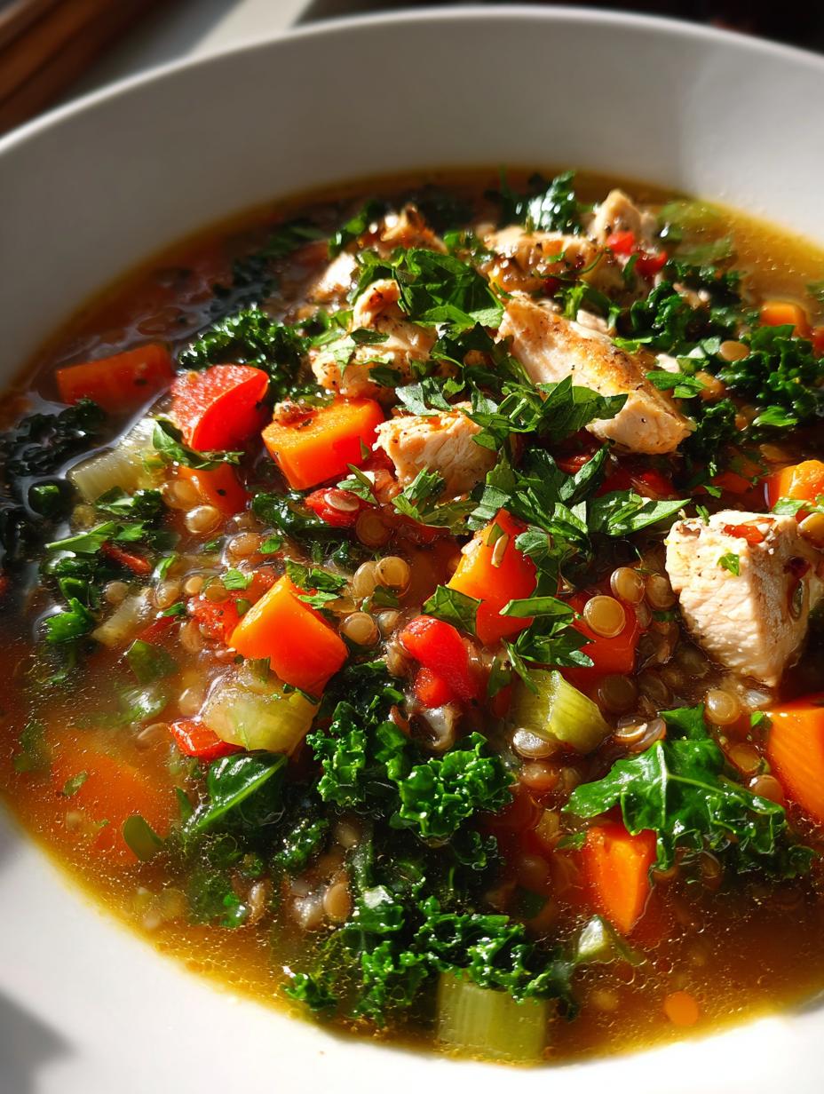healthy high protein soups - detail 1