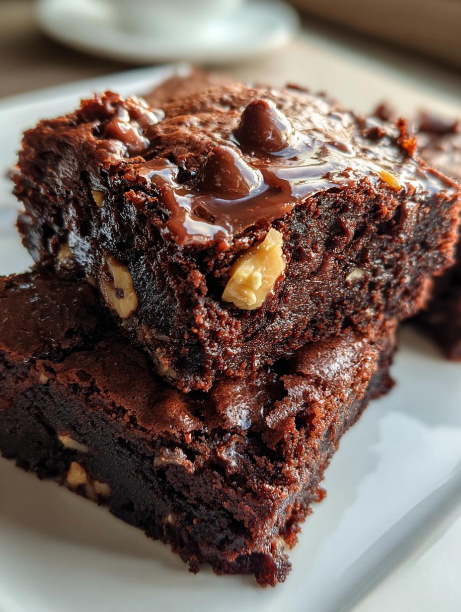 heavenly hazelnut brownies