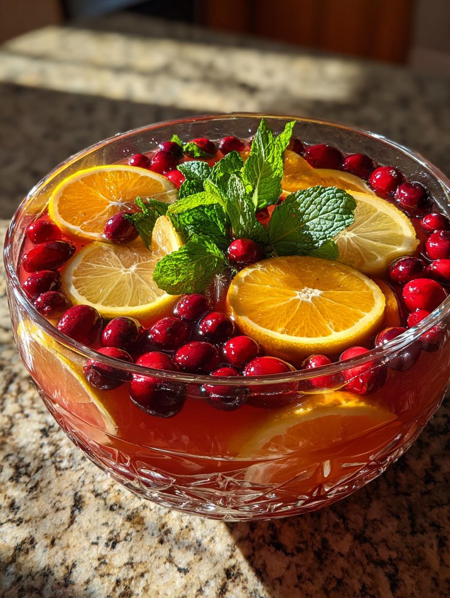 holiday punch - detail 1