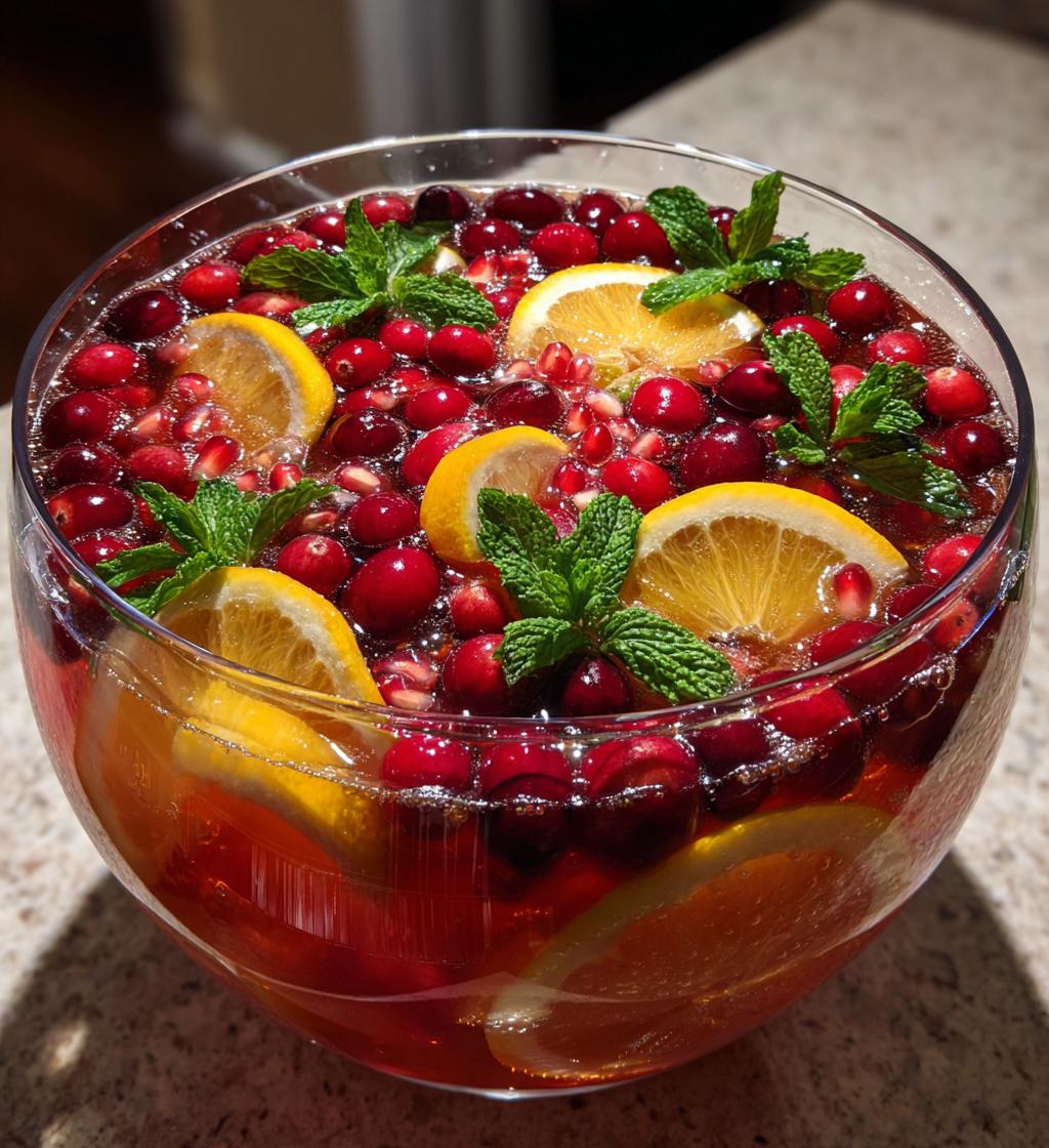 holiday punch recipe - detail 1