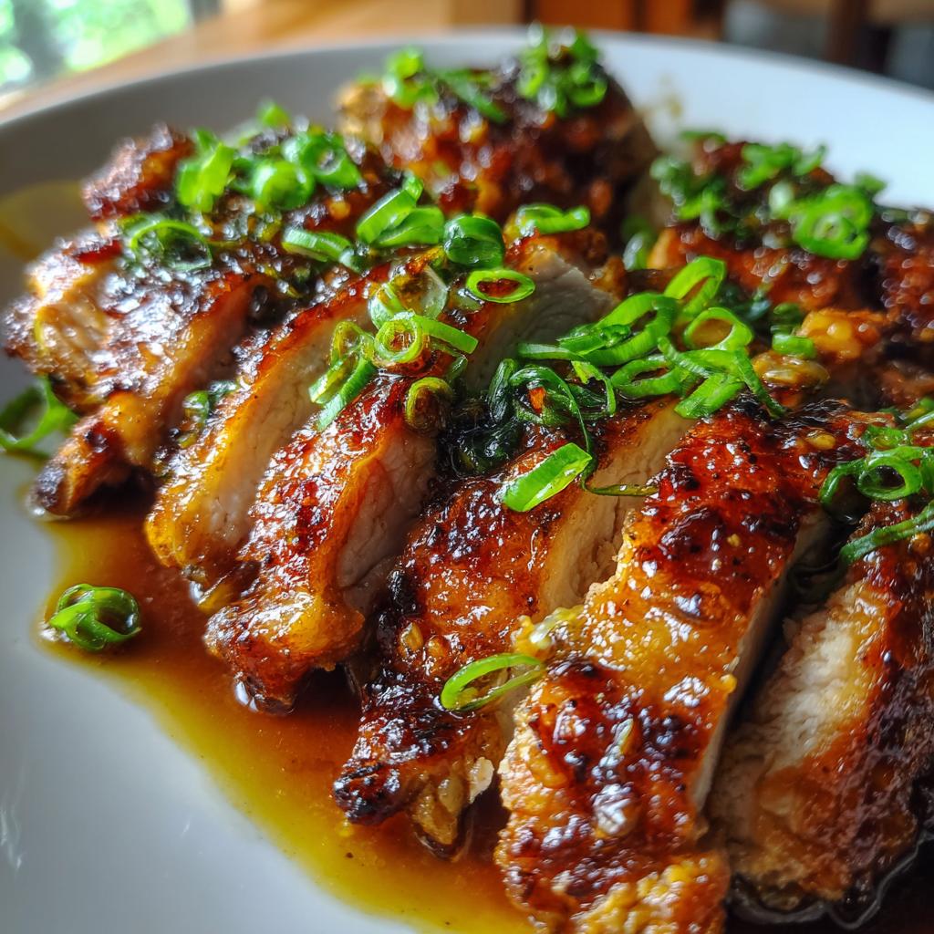 honey garlic chicken