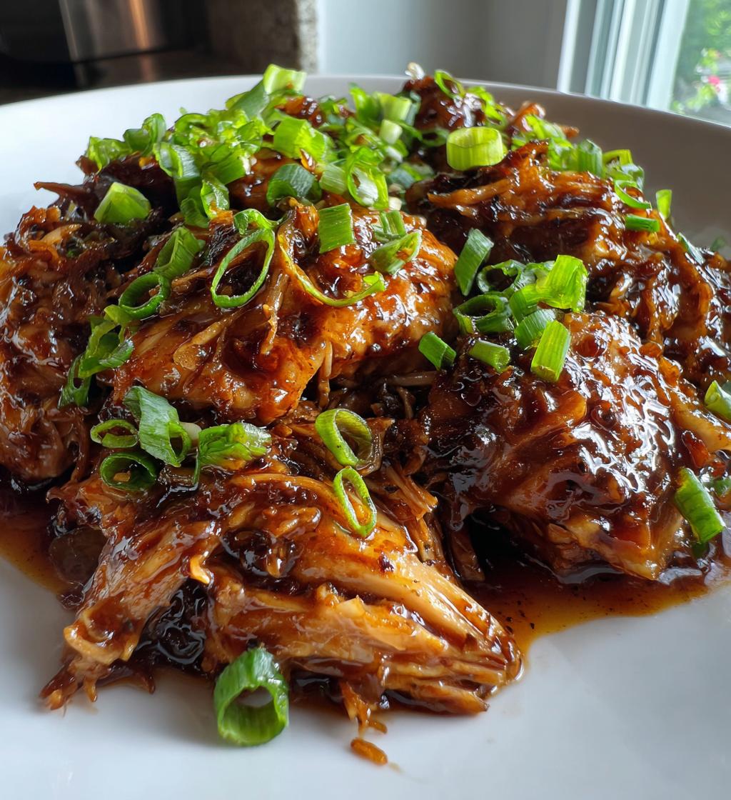 honey garlic crock pot chicken thighs