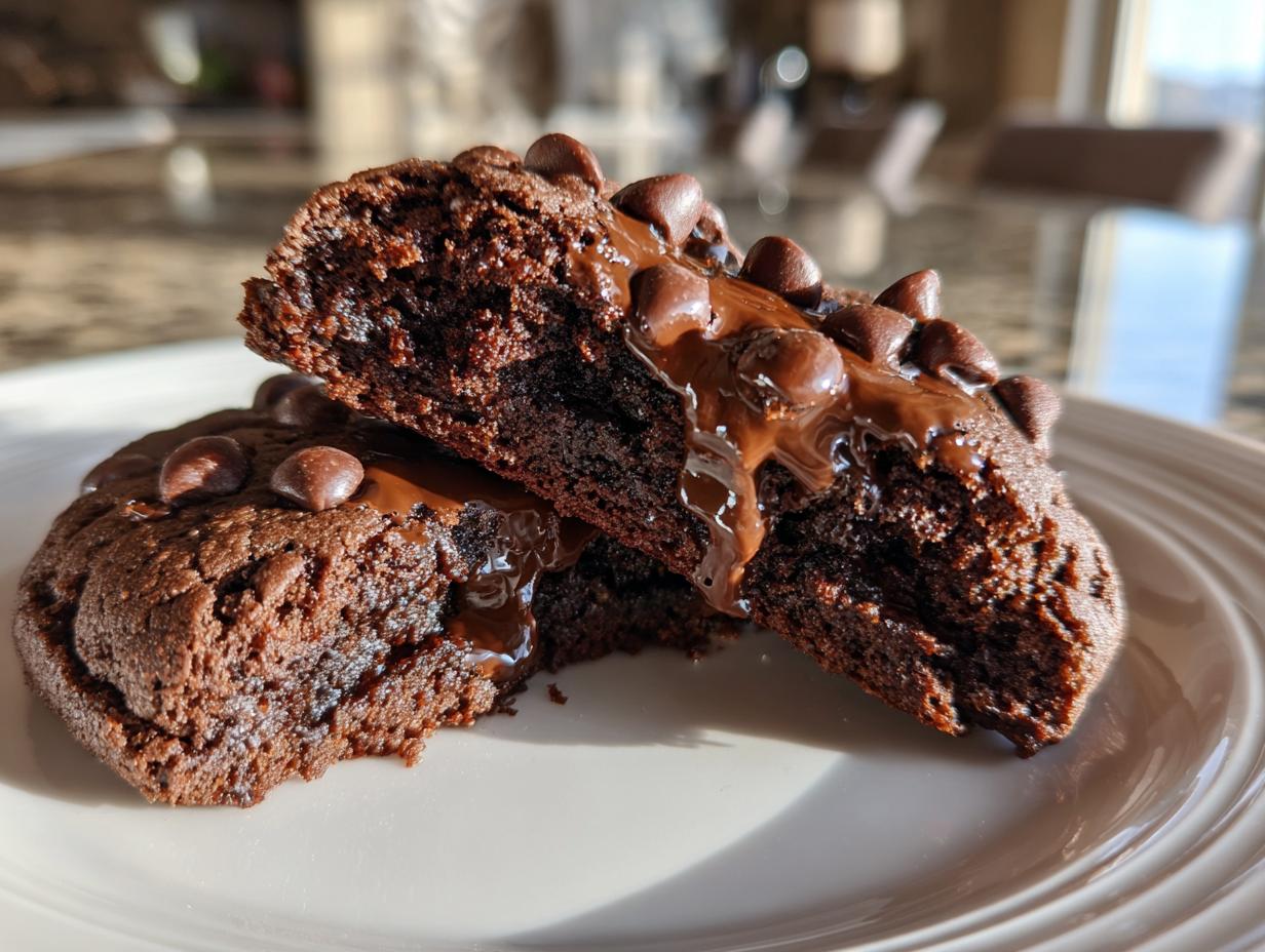 hot chocolate cookie