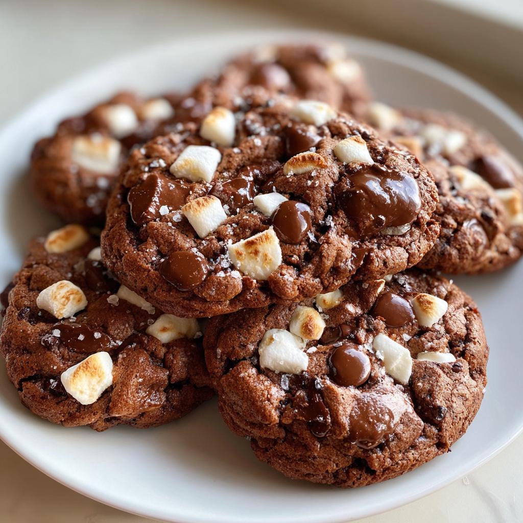 hot chocolate cookies