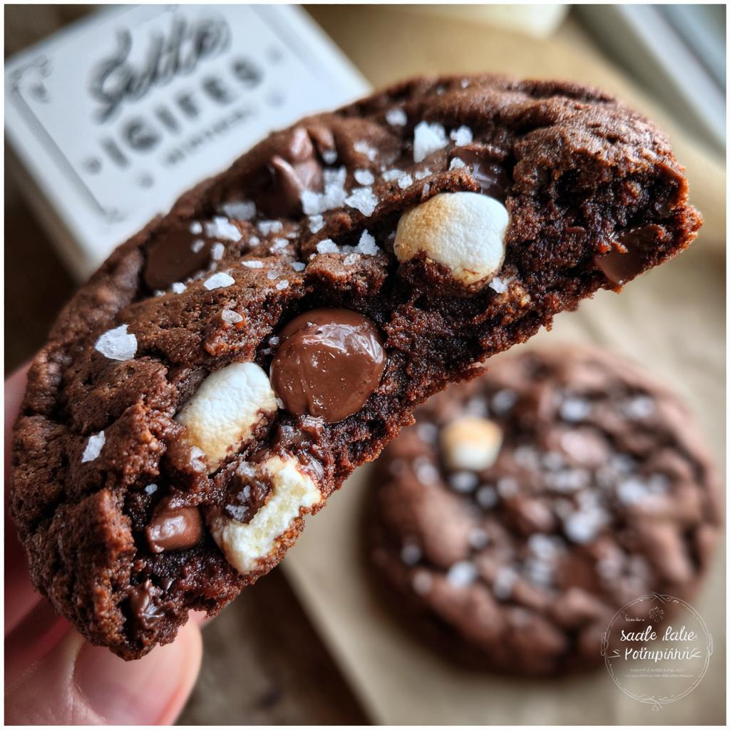 hot cocoa cookie