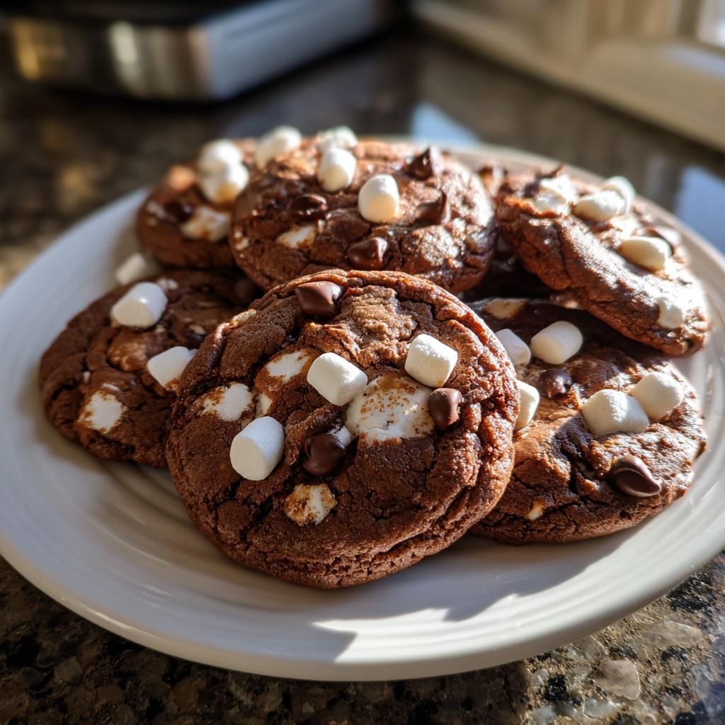 hot cocoa cookies - detail 1