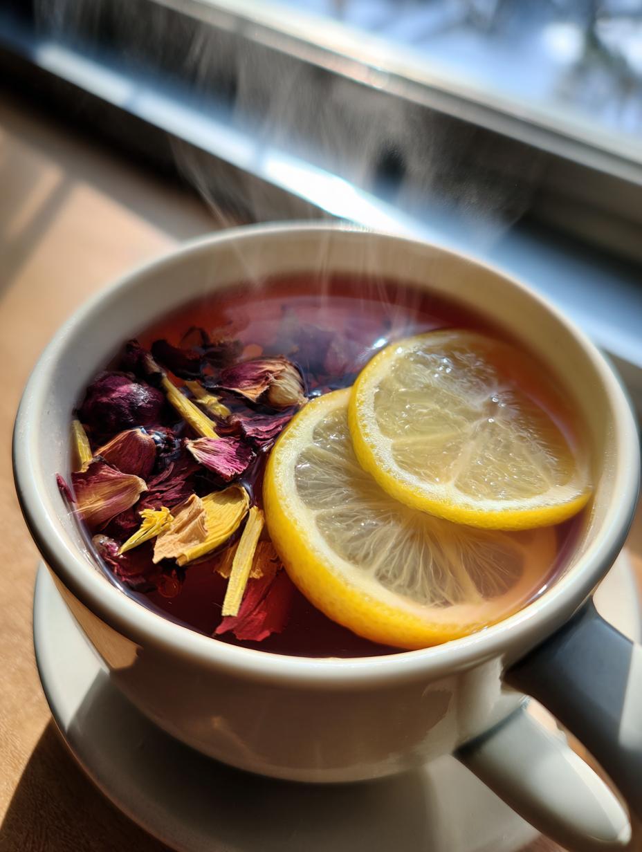 immune boosting tea recipe - detail 1