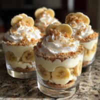 individual banana pudding cups