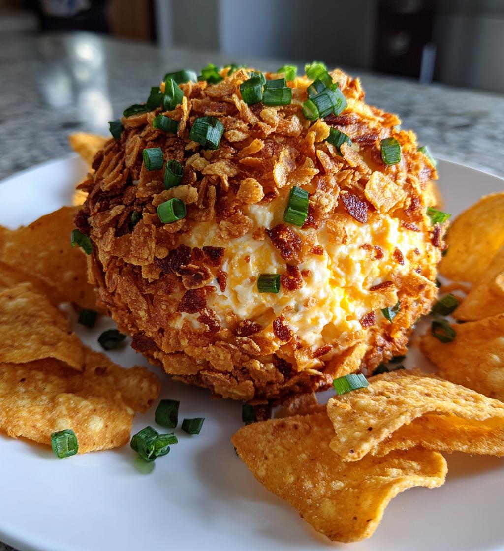 jalapeno popper cheese ball - detail 1