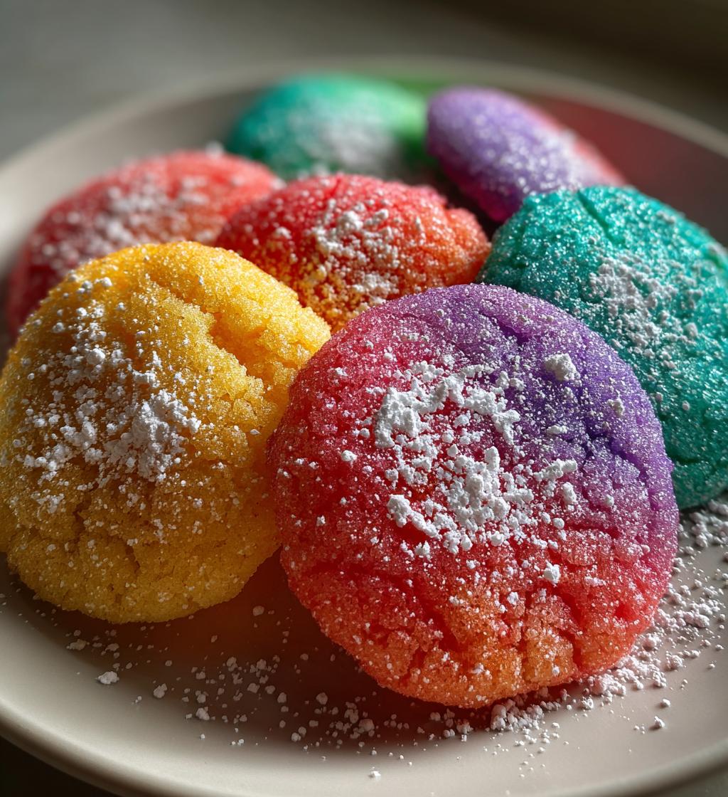 jello cookies - detail 1