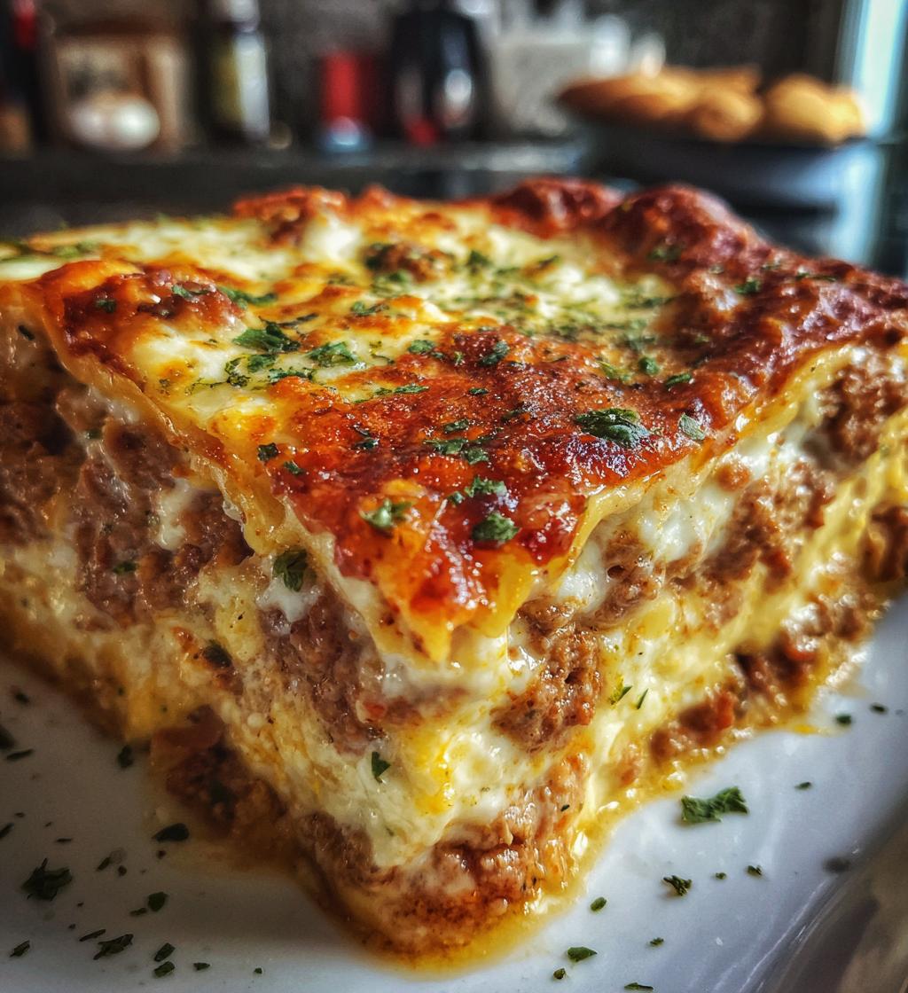 lasagna casserole - detail 1