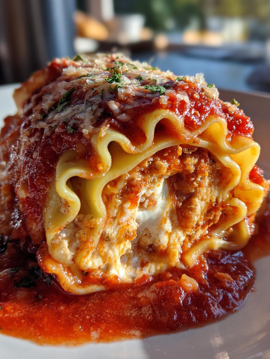 lasagna rolls