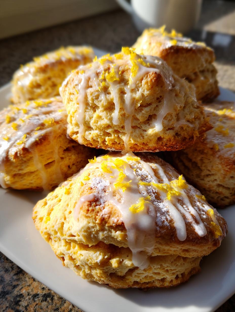 lemon scones