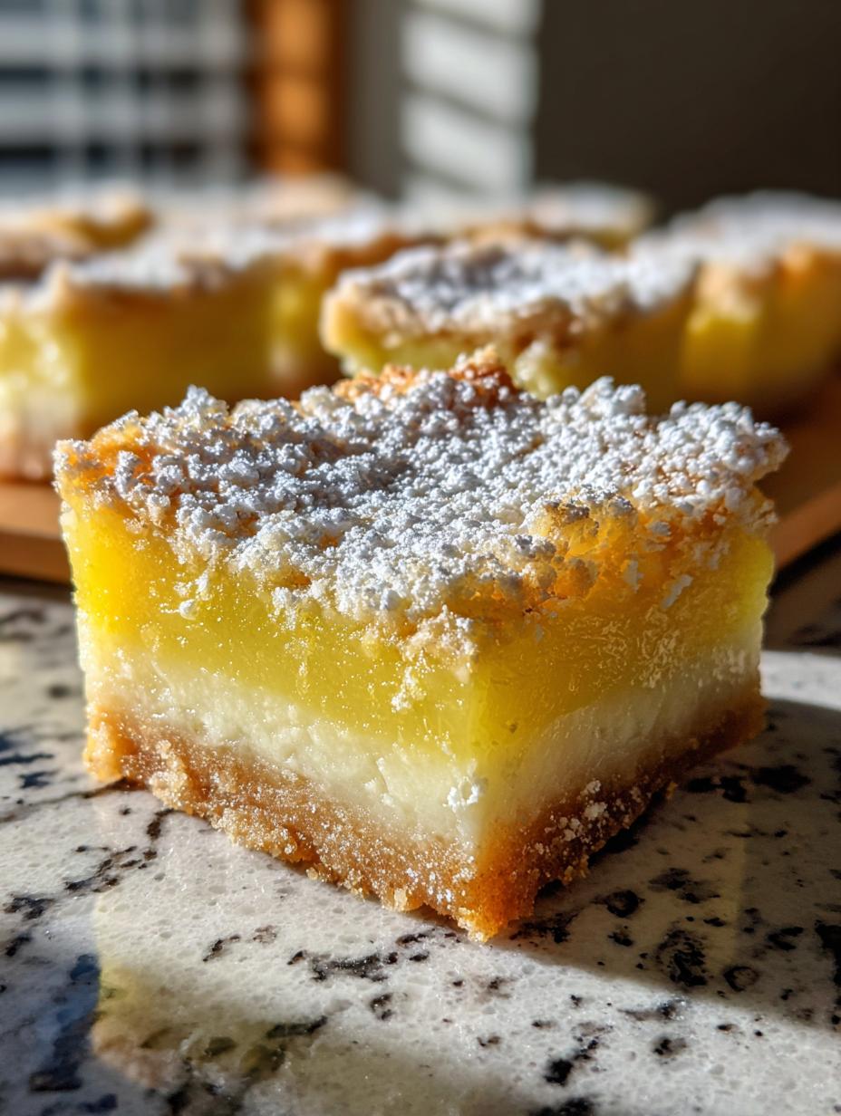 lemon zest dream bars - detail 1