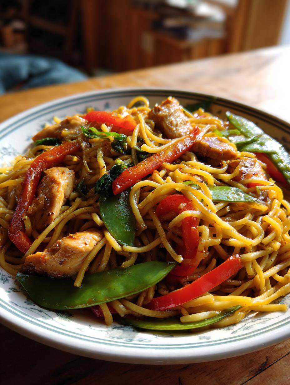 lo mein recipe - detail 1