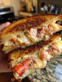 lobster grilled cheese sandwich