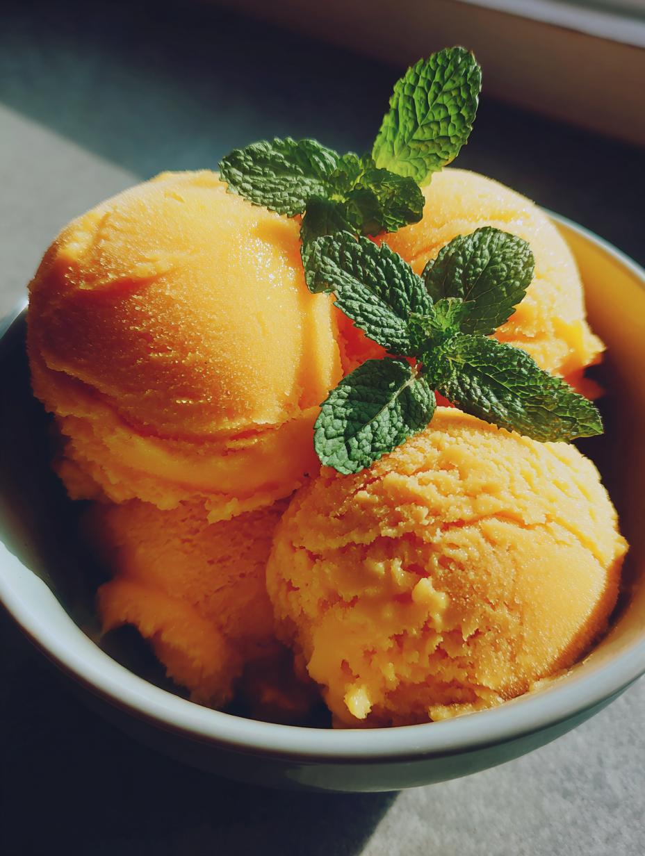 mango tango sorbet - detail 1