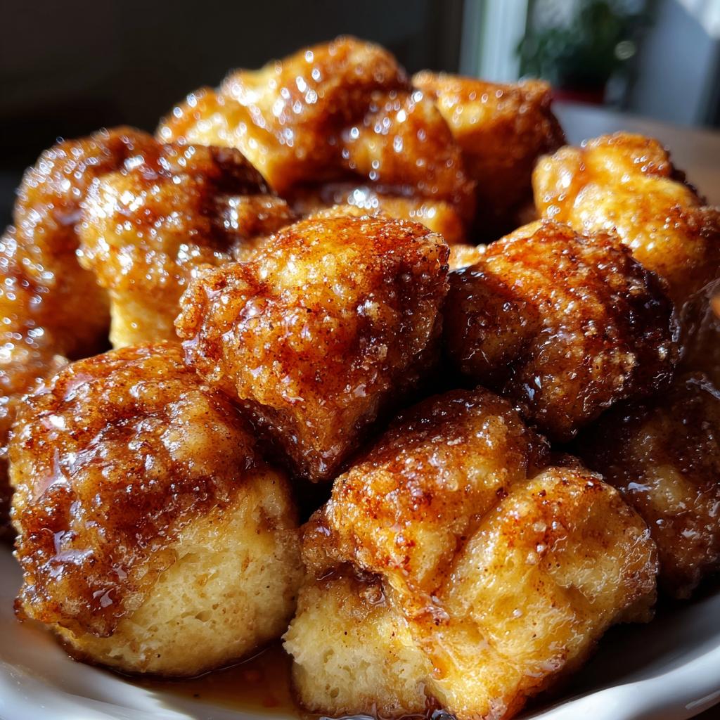 monkey bread made with biscuits