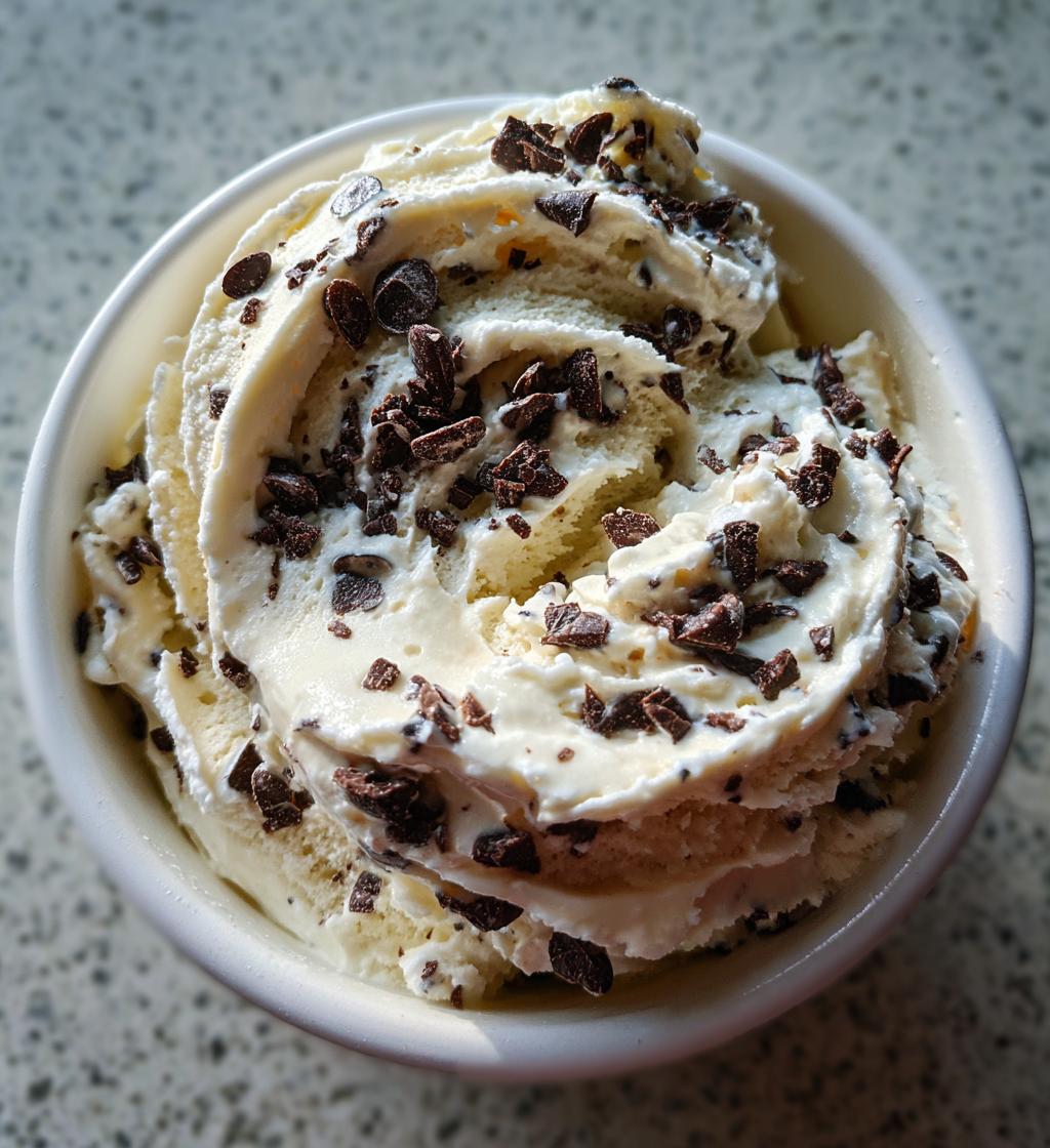 no churn ice cream - detail 1