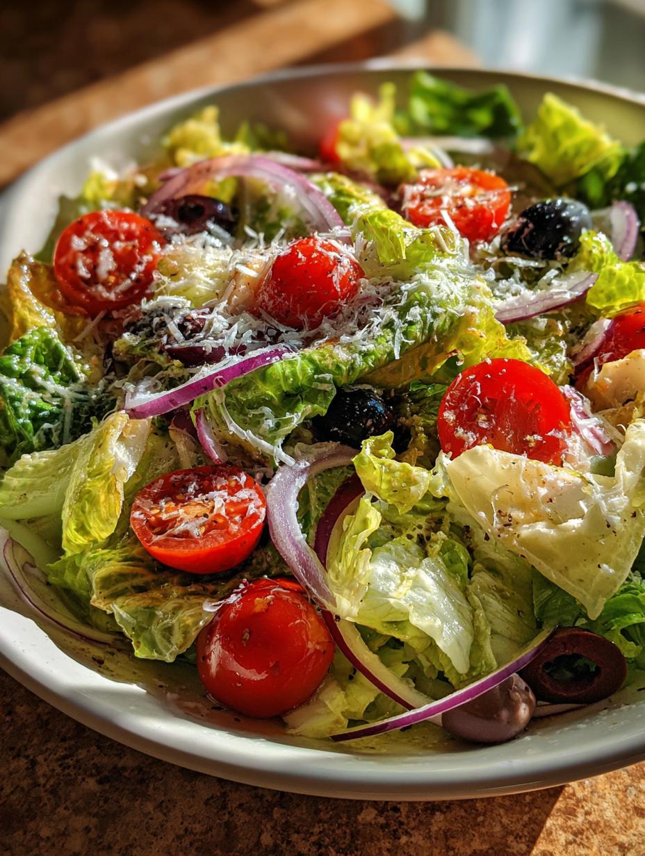 olive garden salad recipe