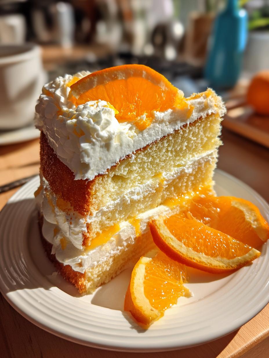 orange creamsicle cake
